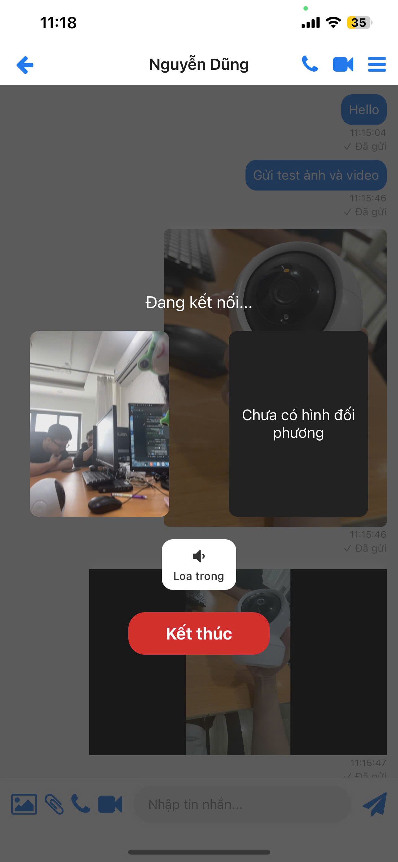 voice & video call